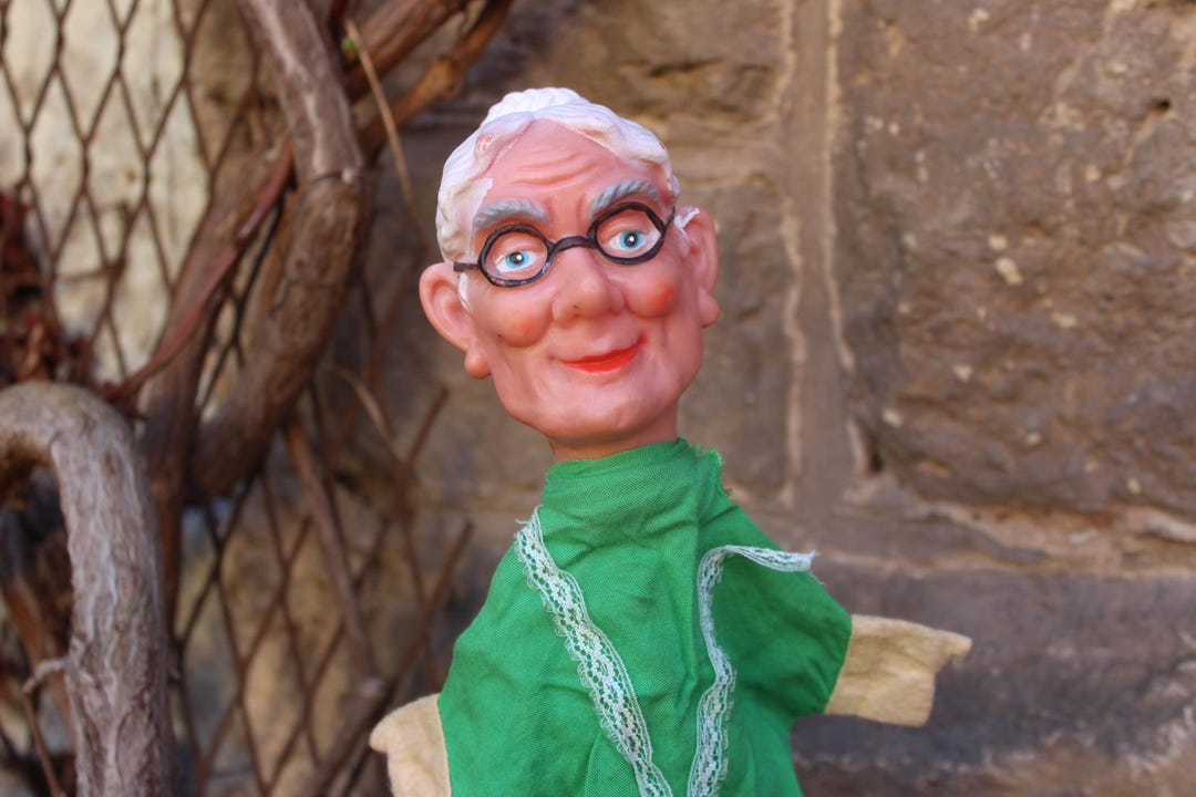 Poupées En Peluche 60 Cm Grand Jeffy Garçon Marionnette À Main Enfants