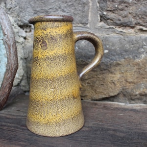 Wine jug wine jug vase 0.8 l Bembel Ceramic Vintage