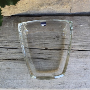 Vintage bowl offering bowl LEONARDO glass 80s
