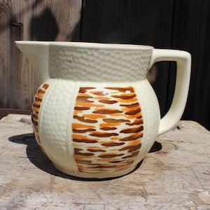 ancient milk jug jug juice jug vase ceramic Art Deco 30s 40s Germany Farmhouse pottery