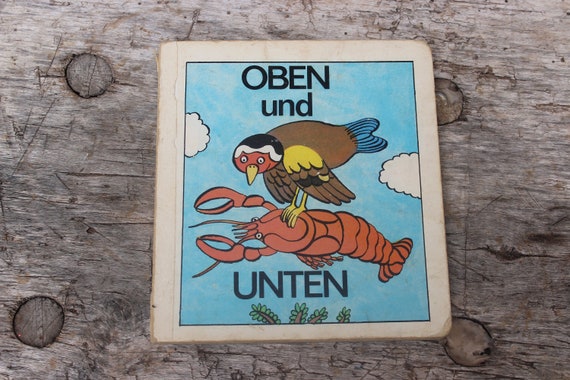 Bilderbuch Oben und Unten DFR Kinderbuchverlag Verlag DDR 1976