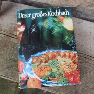 Vintage Cookbook | Our Big Cookbook | Publisher for Women | GDR 1985 | German