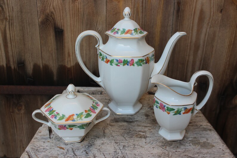 Großes Hutschenreuther Hohenberg Kaffeekern Set Kaffeekanne - Etsy