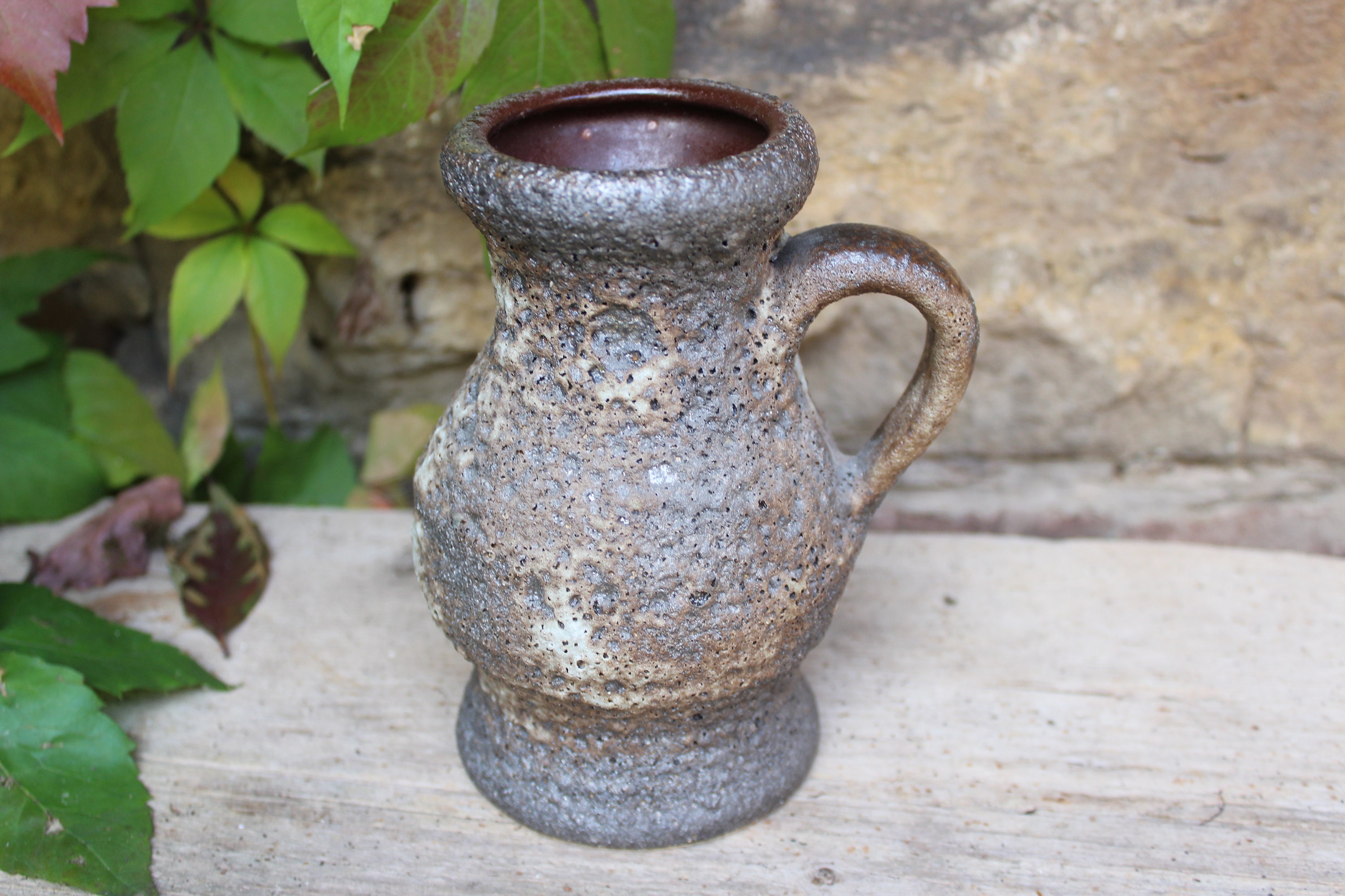 JOPEKO Fat Lava Vase Jug 726 16 Decor PARIS 60s WGP West Germany