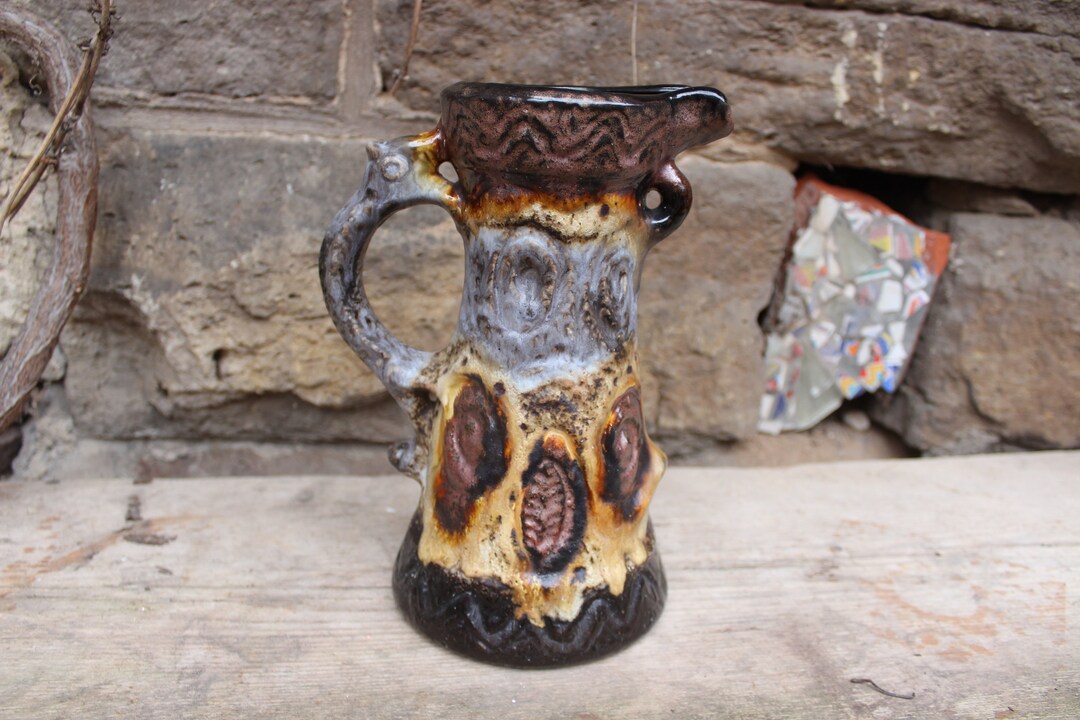 DUMLER&BREIDEN  bowl  ボウル　Fat Lava A West German Fat Lava Vase by Dumler & Breiden. the Vase is