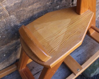 80年代のヴィンテージ木製ロッキングホース - Etsy 日本