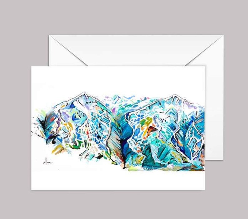 4 Pack of Landscape Greeting Cards landscape cards gift Etsy