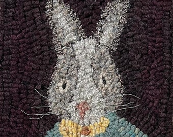 Star Rug Company ~ Dashing Pete  primitive rug hooking pattern