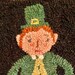 Redware Rooster small A Rhonda Thomas Original Primitive Rug Hooking ...