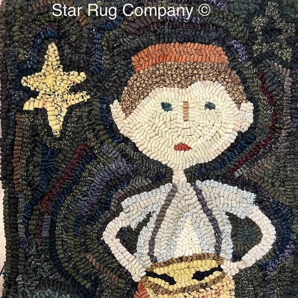 Star Rug Company ~ Little Drummer Boy ~  Rug Hooking Pattern