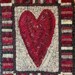 Redware Rooster small A Rhonda Thomas Original Primitive Rug Hooking ...
