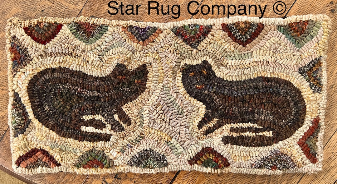 Friends Rug Pattern Star Rug Company ~ Good Friends ~ Rug Hooking Pattern - Etsy