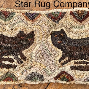 Star Rug Company ~ Good Friends ~   Rug Hooking Pattern