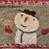Redware Rooster small A Rhonda Thomas Original Primitive Rug Hooking ...