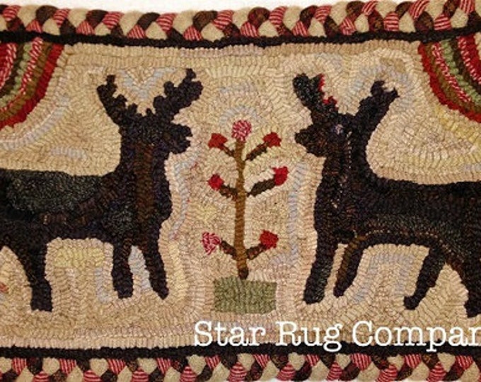 Star Rug Company ~ Oh Deer~ Rug Hooking Pattern - Etsy