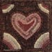 Redware Rooster small A Rhonda Thomas Original Primitive Rug Hooking ...