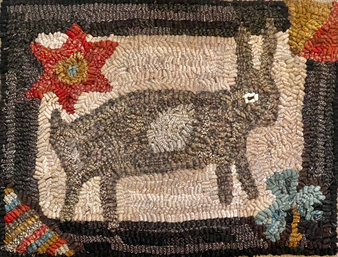 Wandering Rabbit Kit, Design by Dru Ann Jeffries of Cinnamon Creek Folk ...