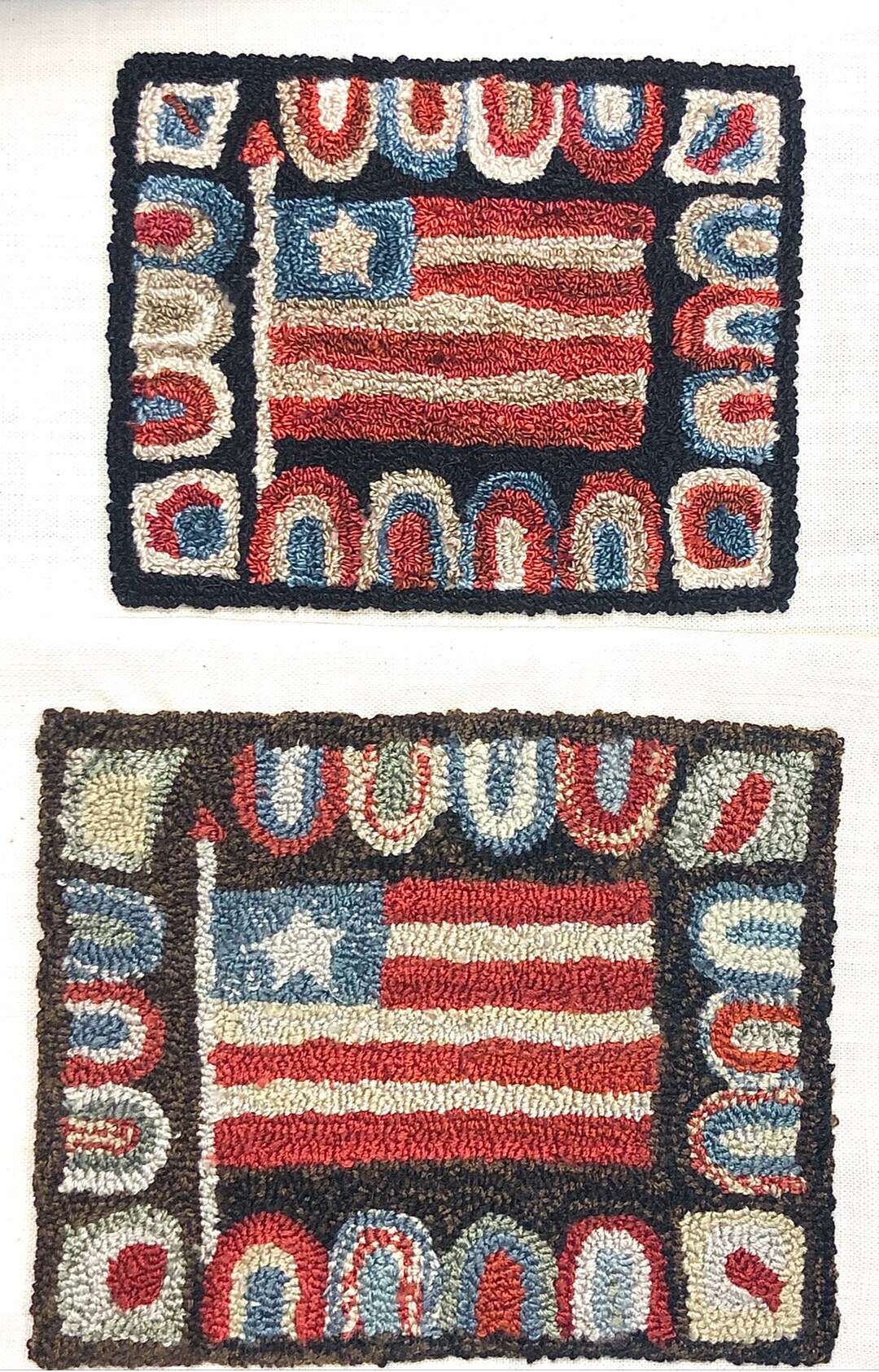 Star Rug Company DIGITAL Needle Punch Pattern ~patriotic Flag - Etsy