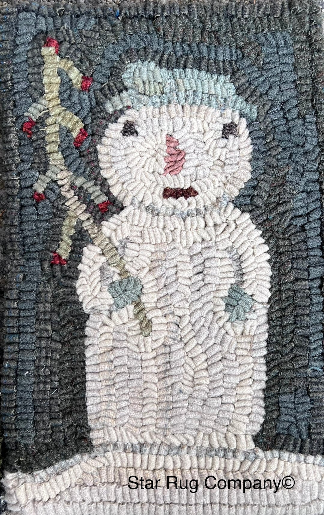 Star Rug Company ~ Charlie ~primitive Rug Hooking Pattern - Etsy