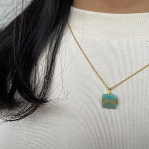 Short chain mosaic & gold
