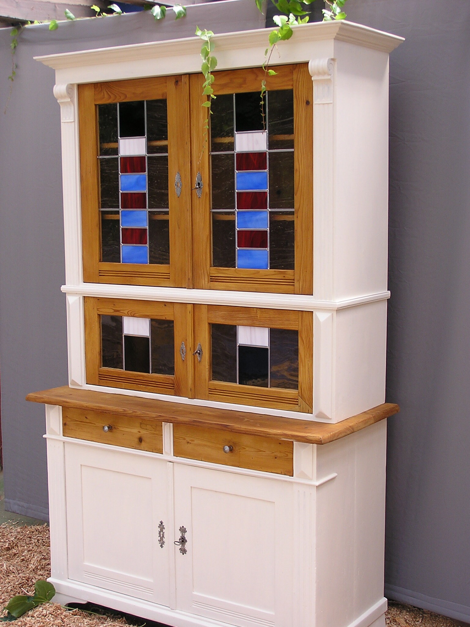 Gabinete de cocina con 4 ventanas | Etsy