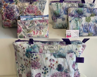 Large Toiletry Bag and Mini Pouch