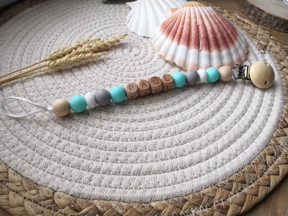 Attache Tetine Silicone Perles Bois Perles Silicone Cadeau Etsy Attache Tetine Silicone Perles Bois Perles Silicone Cadeau Etsy