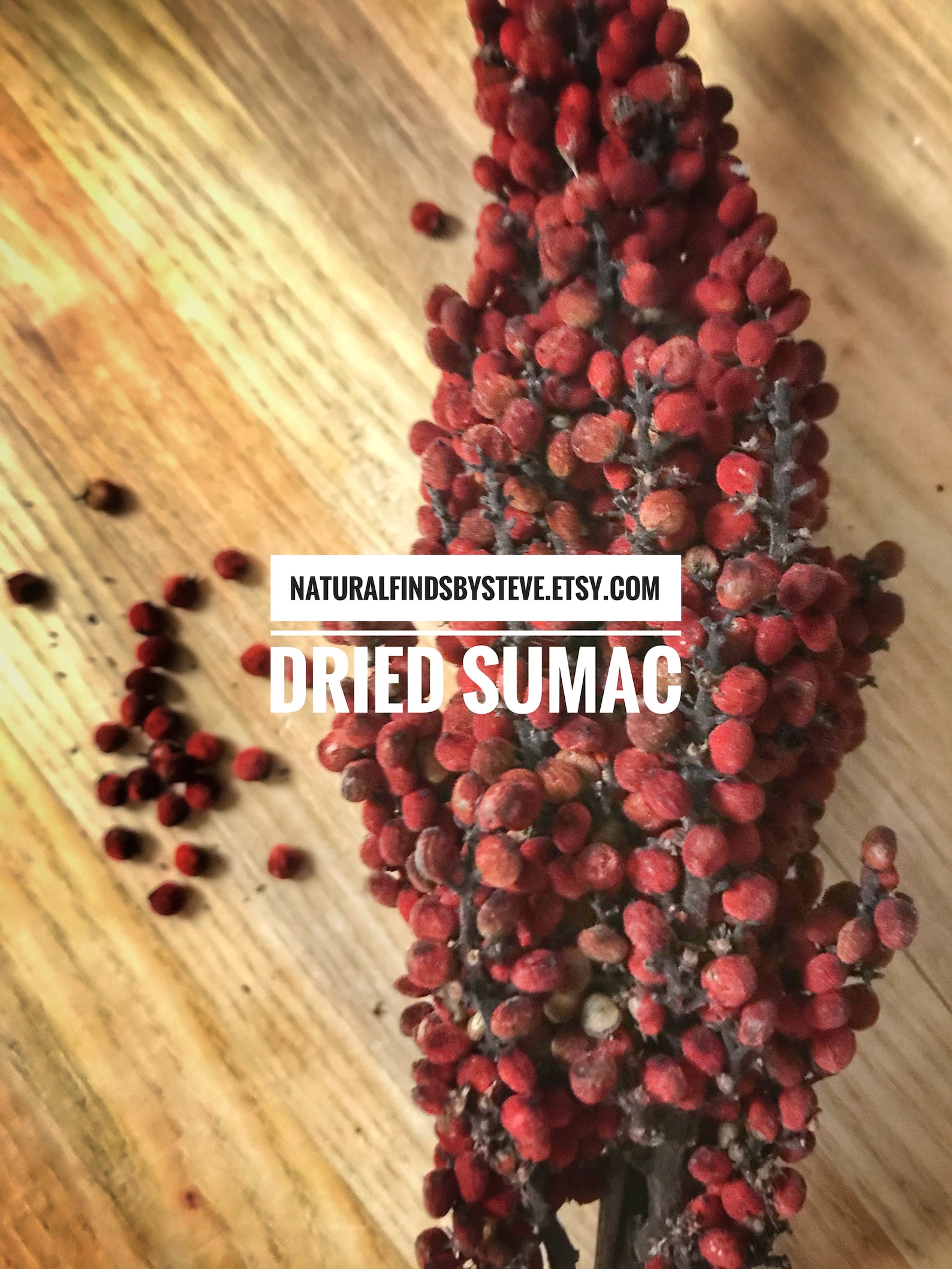 Sumac Berries Dried Natural Organic Wild Harvested Whole Etsy