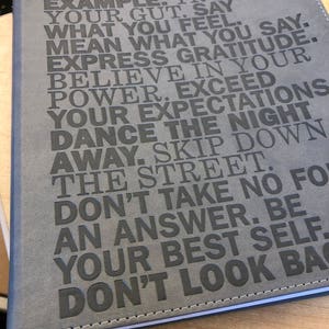 Customized Bullet Journal 2018