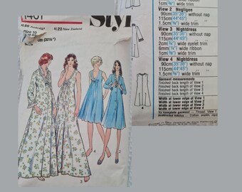 vintage night dress pattern