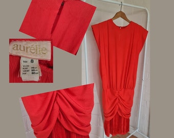 Red Vintage dress