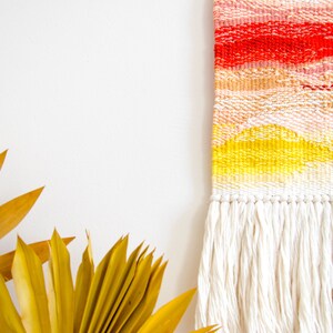 Inner FIRE handwoven wall art image 3