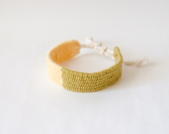 Handwoven bracelet // august road