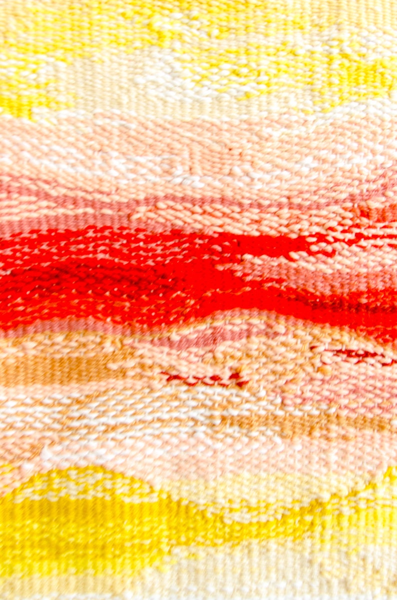 Inner FIRE handwoven wall art image 8