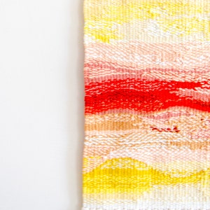 Inner FIRE handwoven wall art image 6