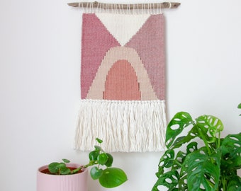 Intuition // handwoven wall art