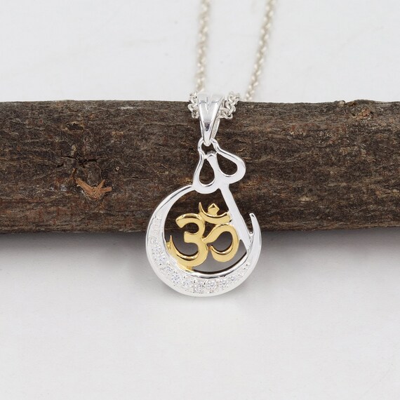 Om trishul pendant deals