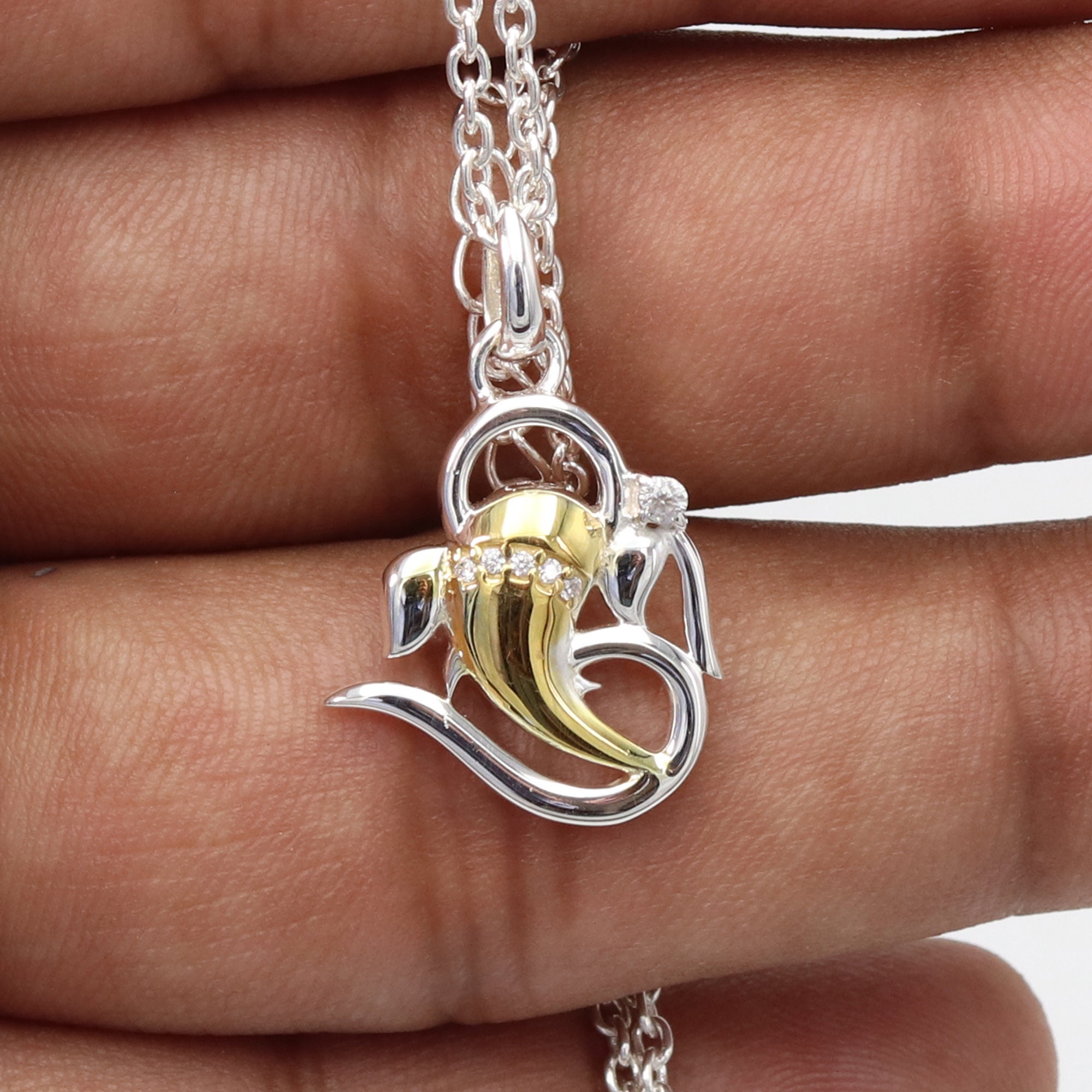 Gold Ganesh Pendant Etsy Singapore