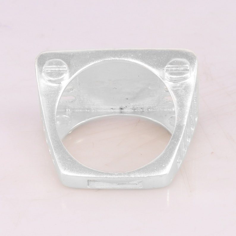 Taurus Zodiac Symbol Ring For Men-Silver Ring For Men-Taurus Zodiac Ring For Men-Taurus Zodiac Ring-Taurus Ring-Ring For Men