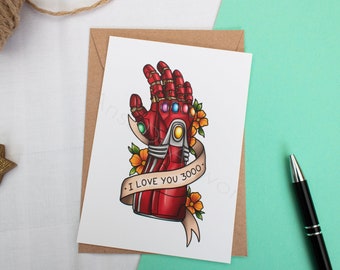 Iron Man Tattoo Etsy