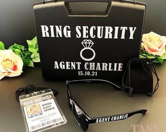 Wedding Ring Security Briefcase Set