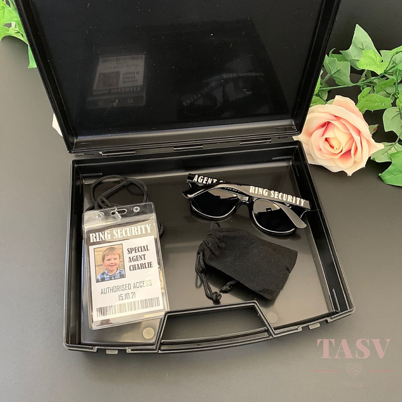 Wedding Ring Security Briefcase Set Etsy UK