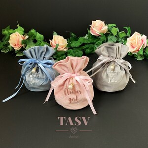 Luxury Velvet Drawstring Gift Bag/Treat Bag