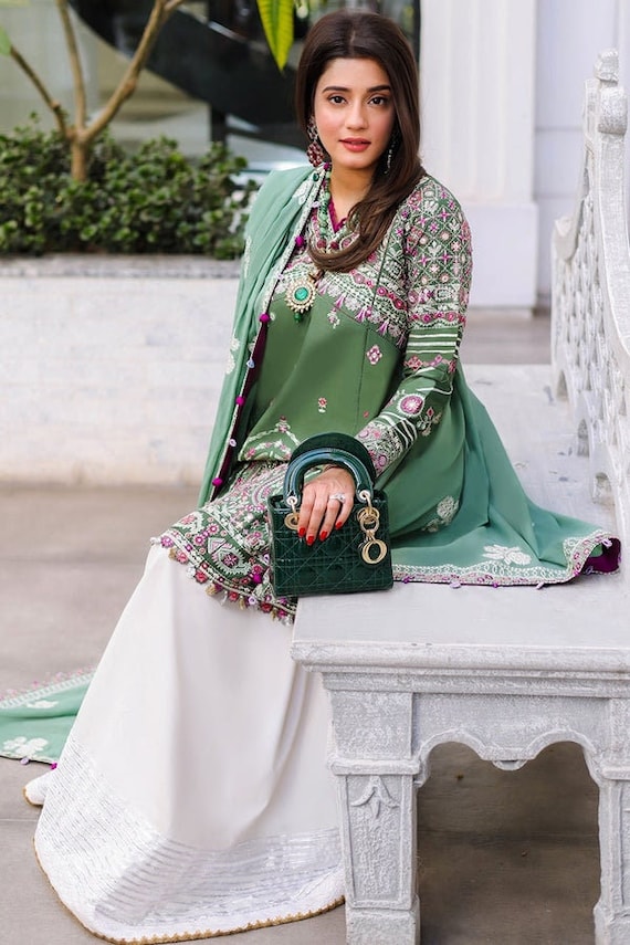 Elan Luxury Lawn Dress Pakistani Designer Stitched Unstitched