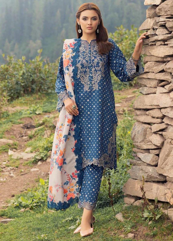 Original Pakistan Designer Fall Winter Charizma Combination