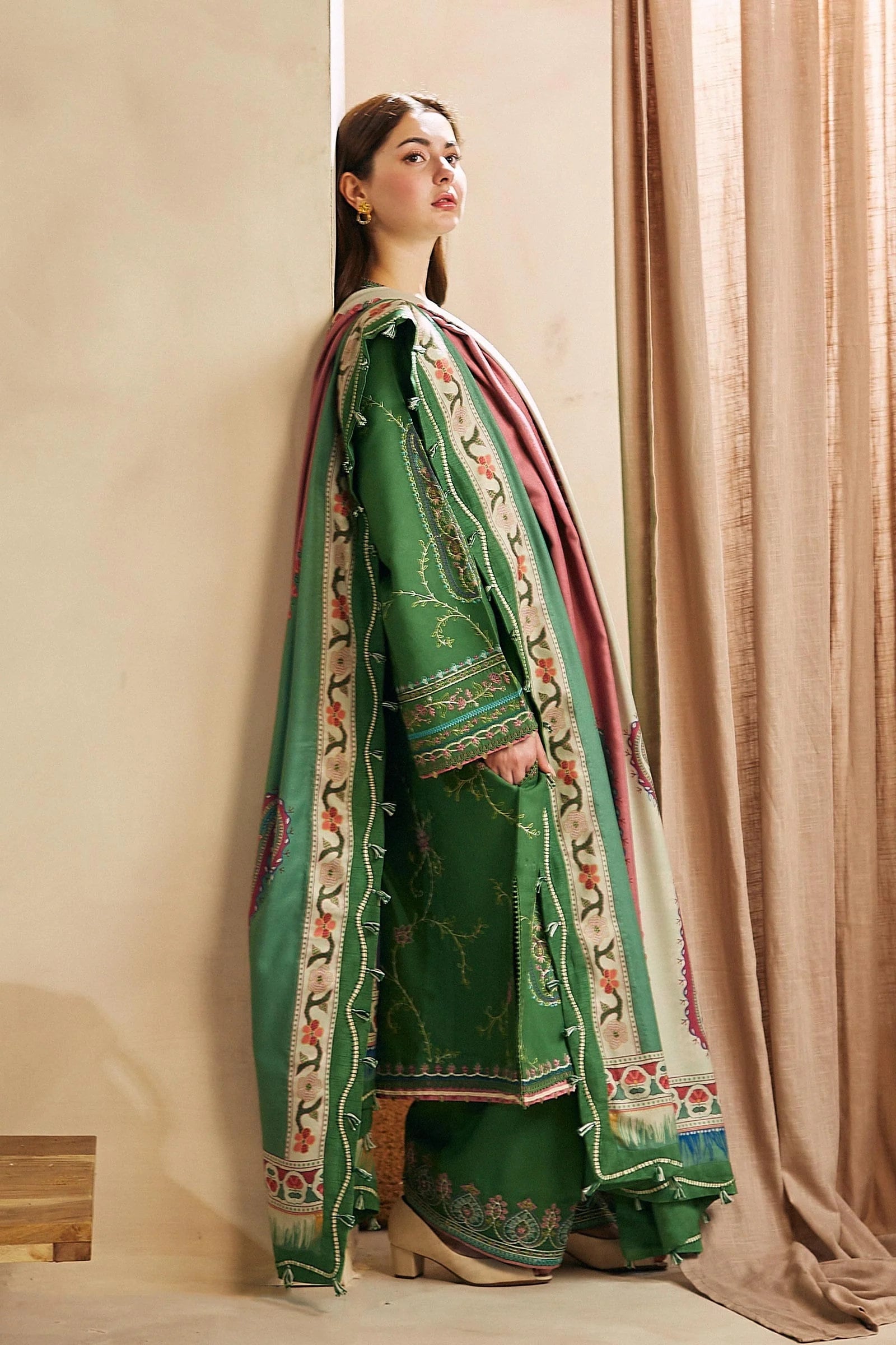 Brand New Original Zara Shahjahan Coco Winter Pakistani Salwar Kameez