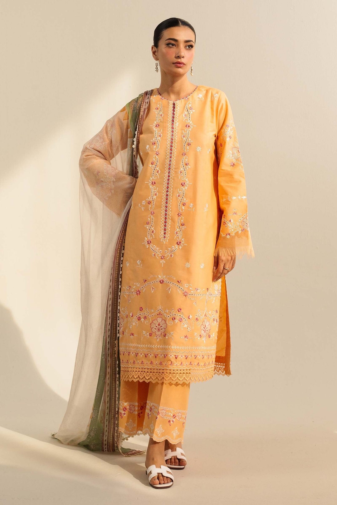 Brand New Pakistani Original Salwar Kameez Unstitched Stitched