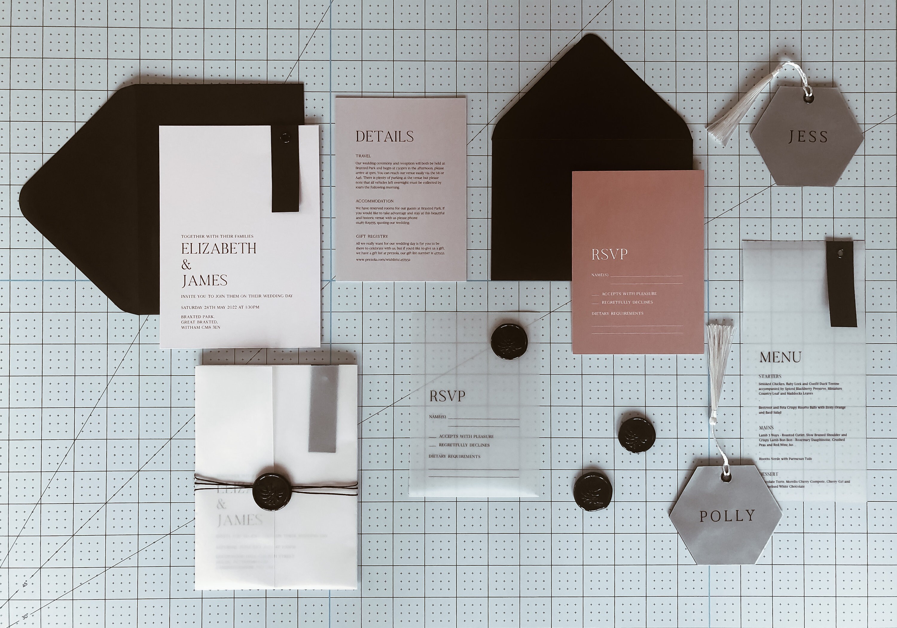 what does black tie mean on an invitation