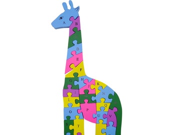 giraffe puzzle numbers