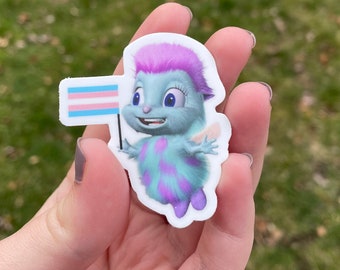 Bibble Transgender Pride Stickers / Pride Flag / Pride Flag Stickers / Bibble Stickers / LGBT / LGBTQ+
